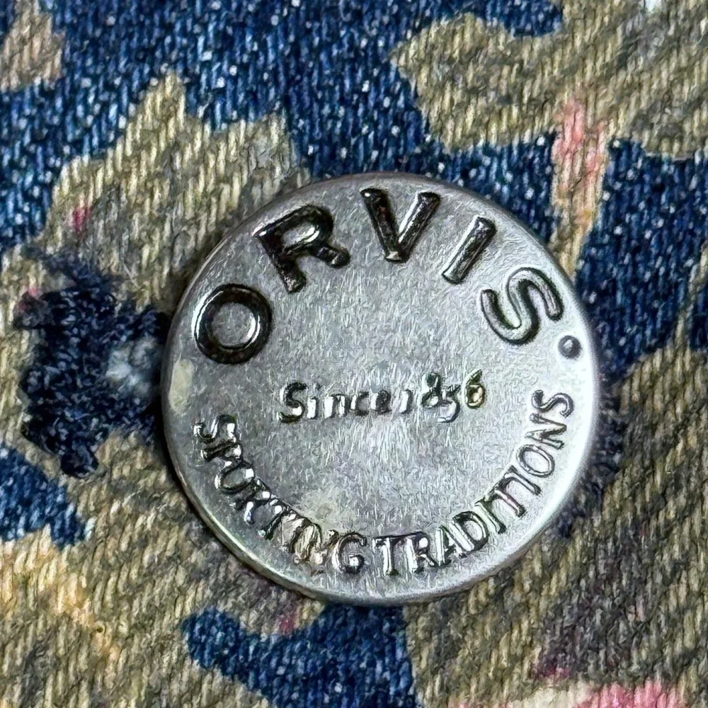 Orvis Floral Denim Jean Jacket Skirt Set Roses Button Up Y2K Cottagecore Grandma - Picture 8 of 16